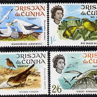 Tristan da Cunha 1968 Birds set of 4 unmounted mint SG 113-6