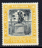 Barbados 1906 Nelson Centenary Crown CC 2d black & yellow mounted mint SG 148