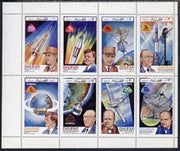 Dhufar 1972 Heads of State & Space Achievements complete perf,set of 8 unmounted mint