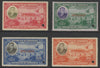 Honduras 1937 Re-election of President (Carias Bridge) set of 4 unmounted mint optd SPECIMEN each with security punch hole (ex ABN Co archives) SG 376-79