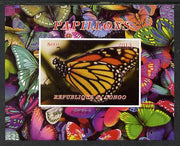 Congo 2013 Butterflies #1 imperf deluxe sheet unmounted mint. Note this item is privately produced and is offered purely on its thematic appeal