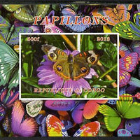 Congo 2013 Butterflies #2 imperf deluxe sheet unmounted mint. Note this item is privately produced and is offered purely on its thematic appeal