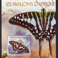 Burundi 2013 Butterflies #3 imperf deluxe sheet unmounted mint
