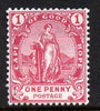 Cape Of Good Hope 1893-1902 Hope 1d carmine mounted mint SG 59a