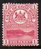 Cape Of Good Hope 1900 Table Mountain 1d carmine mounted mint SG 69