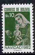 Bolivia 1982 Christmas unmounted mint, SG 1080*