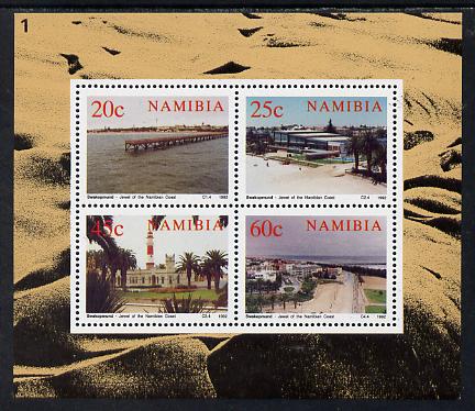 Namibia 1992 Centenary of Swakopmund perf m/sheet unmounted mint, SG MS 596