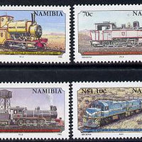 Namibia 1995 Centenary of Namib Railways perf set of 4 unmounted mint SG 657-60