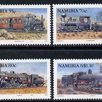 Namibia 1994 Steam Railways perf set of 4 unmounted mint SG 653-6