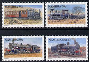 Namibia 1994 Steam Railways perf set of 4 unmounted mint SG 653-6