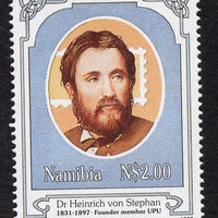 Namibia 1997 Death Centenary of Heinrich von Stephan (founder of UPU) unmounted mint SG709