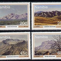 Namibia 1991 Mountains of Namibia perf set of 4 unmounted mint SG 576-9