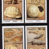 Namibia 1995 Fossils perf set of 4 unmounted mint SG 663-66