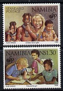 Namibia 1996 50th Anniversary of UNICEF perf set of 2 unmounted mint SG 686-87