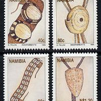Namibia 1995 Personal Ornaments perf set of 4 unmounted mint SG 671-74