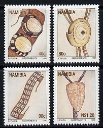 Namibia 1995 Personal Ornaments perf set of 4 unmounted mint SG 671-74