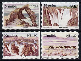 Namibia 1996 Tourism perf set of 4 unmounted mint SG 677-80