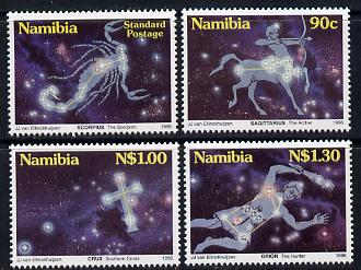 Namibia 1996 Stars in the Namibian Sky perf set of 4 unmounted mint SG 692-95