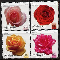 Malaysia 2003 Roses of Malaysia perf set of 4 unmounted mint SG 1120-23