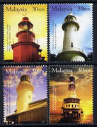 Malaysia 2004 Lighthouses perf set of 4 unmounted mint SG 1181-84