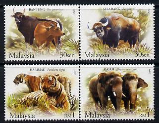 Malaysia 2004 Wildlife of the Forest perf set of 4 unmounted mint SG 1204-07