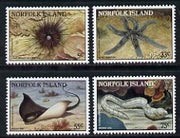 Norfolk Island 1986 Marine Life set of 4 unmounted mint (SG 378-81)