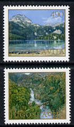 Yugoslavia 1978 Protection of the Environment perf set of 2 unmounted mint, SG 1838-39