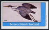 Bernera 1982 Heron imperf souvenir sheet (£1 value) unmounted mint