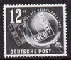 Germany - East 1949 Stamp Day 12pf + 3pf grey-black unmounted mint, SG E4