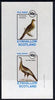 Eynhallow 1982 Birds #11 (Turkey & Turtle Dove) imperf,set of 2 values (40p & 60p) unmounted mint