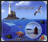 Mali 2013 Lighthouses perf sheetlet containing one circular value unmounted mint