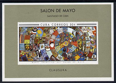 Cuba 1968 Contemporary Art imperf m/sheet unmounted mint SG MS1526