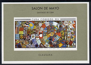 Cuba 1968 Contemporary Art imperf m/sheet unmounted mint SG MS1526