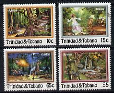 Trinidad & Tobago 1982 Folk Lore set of 4 unmounted mint, SG 609-12