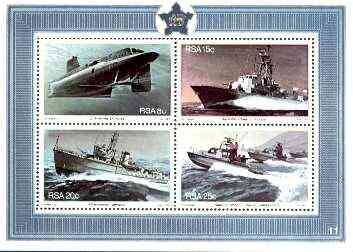 South Africa 1982 Anniversary of South African Navy m/sheet unmounted mint, SG MS 510