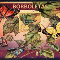 Guinea - Bissau 2013 Butterflies #04 imperf m/sheet unmounted mint. Note this item is privately produced and is offered purely on its thematic appeal