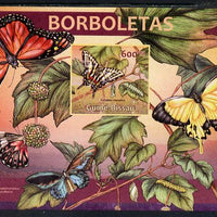 Guinea - Bissau 2013 Butterflies #05 imperf m/sheet unmounted mint. Note this item is privately produced and is offered purely on its thematic appeal