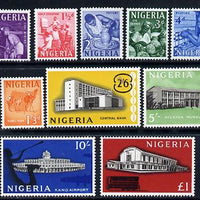 Nigeria 1961 Pictorial definitive set complete - 13 values unmounted mint SG 89-101