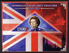 Ivory Coast 2013 Tribute to Margaret Thatcher imperf s/sheet containing triangular value unmounted mint