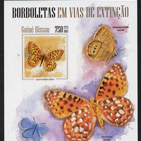 Guinea - Bissau 2013 Butterflies #06 imperf m/sheet unmounted mint. Note this item is privately produced and is offered purely on its thematic appeal