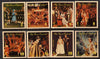 Equatorial Guinea 1977 Silver Jubilee imperf set of 8 unmounted mint , Mi 1044-51