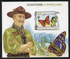 Burundi 2013 Scouting & Butterflies #2 imperf m/sheet unmounted mint