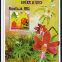 Guinea - Bissau 2013 Orchids of Africa #2 imperf m/sheet unmounted mint. Note this item is privately produced and is offered purely on its thematic appeal