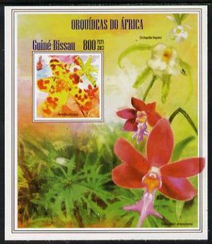 Guinea - Bissau 2013 Orchids of Africa #3 imperf m/sheet unmounted mint. Note this item is privately produced and is offered purely on its thematic appeal