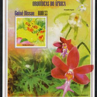 Guinea - Bissau 2013 Orchids of Africa #4 imperf m/sheet unmounted mint. Note this item is privately produced and is offered purely on its thematic appeal