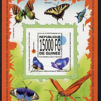 Guinea - Conakry 2013 Butterflies #4 imperf souvenir sheet unmounted mint. Note this item is privately produced and is offered purely on its thematic appeal
