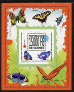 Guinea - Conakry 2013 Butterflies #4 imperf souvenir sheet unmounted mint. Note this item is privately produced and is offered purely on its thematic appeal