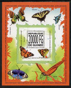 Guinea - Conakry 2013 Butterflies #5 imperf souvenir sheet unmounted mint. Note this item is privately produced and is offered purely on its thematic appeal