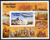 Niger Republic 1976 Zeppelin imperf m/sheet unmounted mint. Note this item is privately produced and is offered purely on its thematic appeal, as SG MS 629