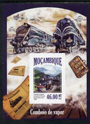 Mozambique 2013 Steam Trains #09 - Bluebell Railway imperf deluxe sheet unmounted mint. Note this item is privately produced and is offered purely on its thematic appeal